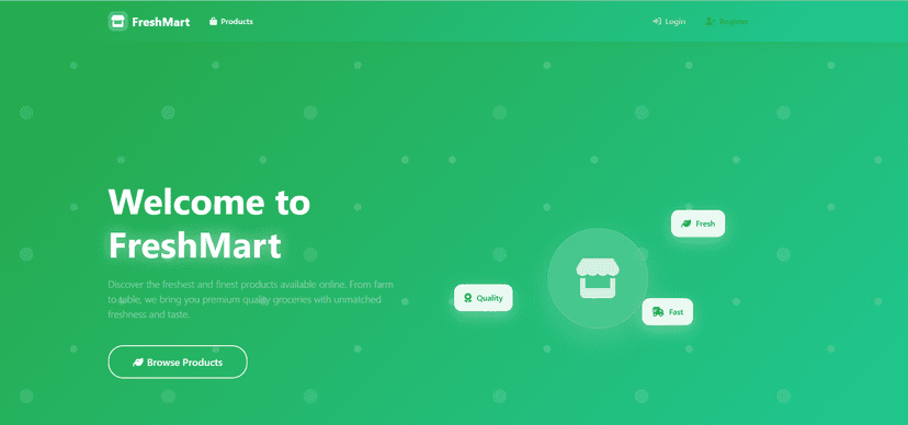 FreshMart - E-commerce