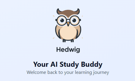 Hedwig - AI Study Buddy